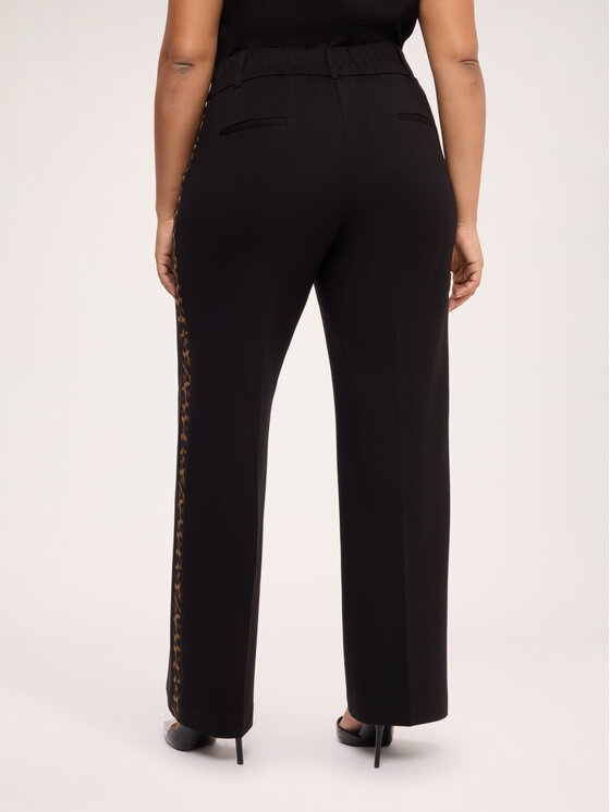 Fiorella Rubino Fiorella Rubino Pantaloni di tessuto P056T005399N0Z3 Nero Regular Fit
