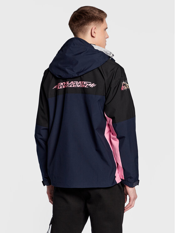 adidas adidas Geacă Adventure Ride HK4980 Bleumarin Loose Fit