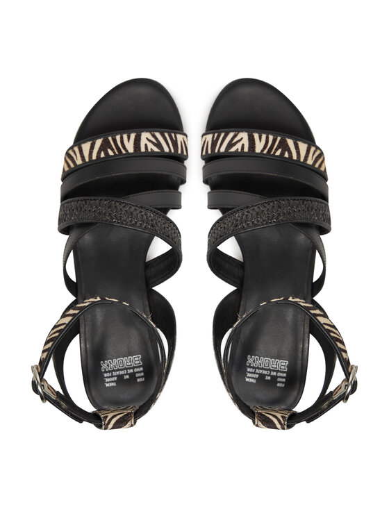 Bronx Bronx Sandale New-Skyler 85043-PW Negru