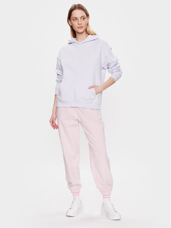 New Balance New Balance Bluza Athletics Nature WT23554 Fioletowy Oversize