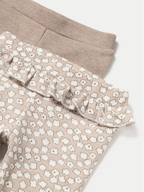 Mayoral Mayoral Set majica dugih rukava i leggins 2786 Bež Regular Fit