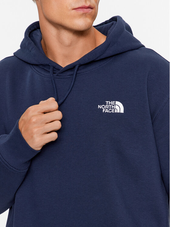 The North Face The North Face Bluza Essential NF0A7ZJ9 Granatowy Regular Fit