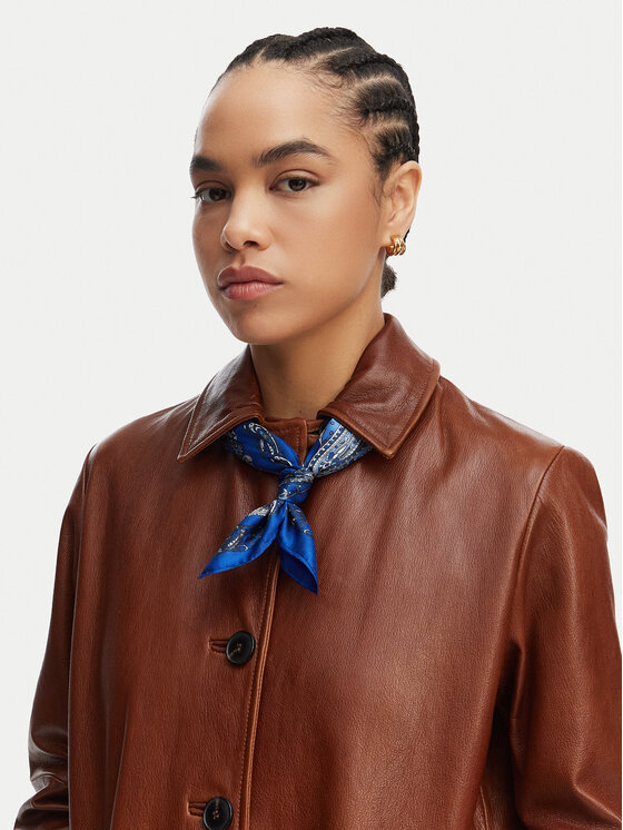 LAUREN RALPH LAUREN LAUREN RALPH LAUREN Hodvábna šatka Paisley Sandwashed 454P09786001 Modrá