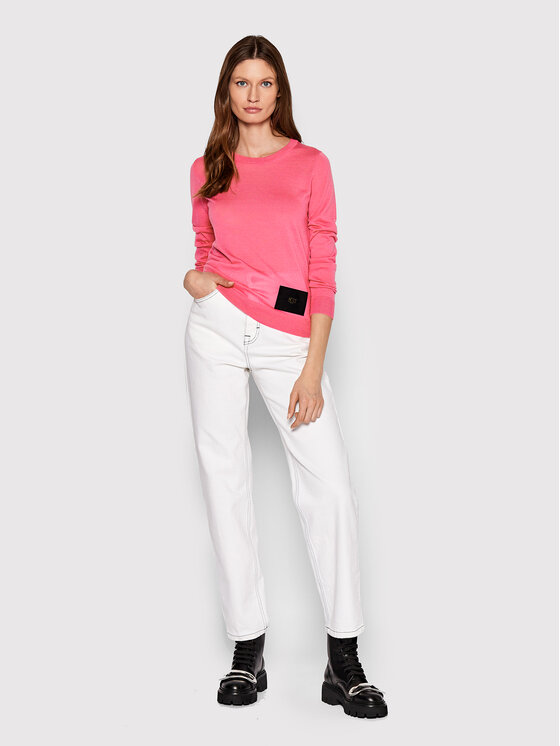 N°21 N°21 Sweater 22I N2M0 A034 9000 Rózsaszín Regular Fit