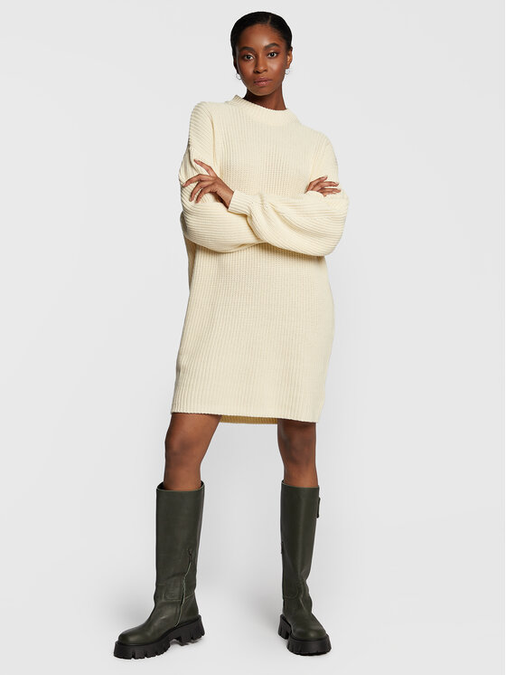 Edited Edited Трикотажна сукня Xena EDT6037001000002 Бежевий Regular Fit