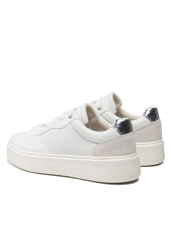 Geox Geox Sneakersy D Nhenbus A D258DA 08554 C1000 Biały