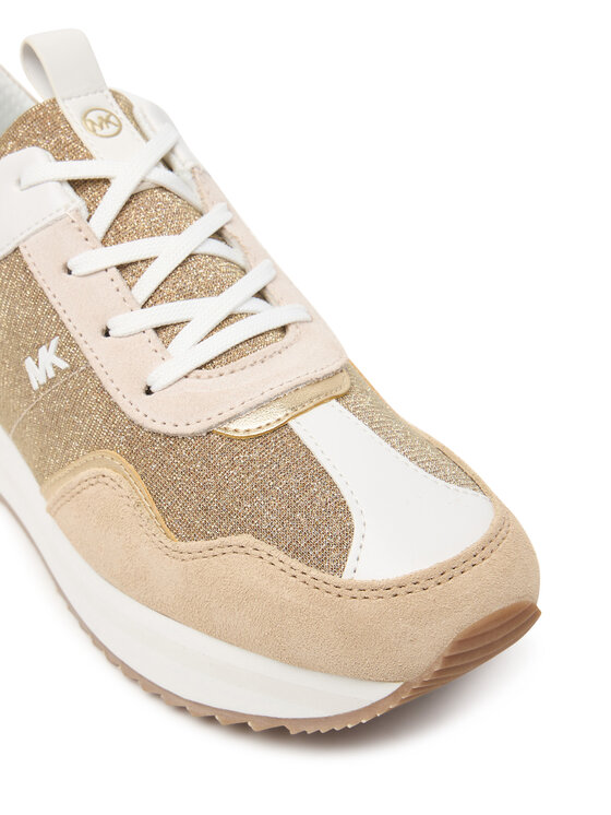 MICHAEL Michael Kors MICHAEL Michael Kors Sneakersy 43S6RNFS2D Złoty