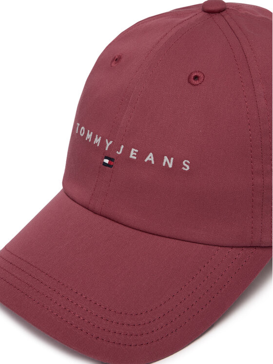 Tommy Jeans Tommy Jeans Cap Tjw Linear Logo 6 Panel Cap AW0AW16868 Rot