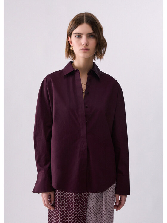 Liu Jo Liu Jo Camicia WF6134T730AX0786 Viola Regular Fit