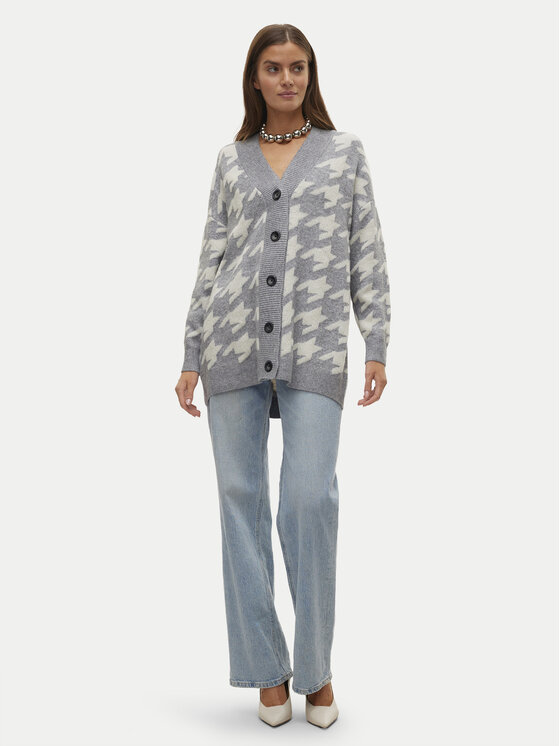 Vero Moda Vero Moda Ζακέτα Mira 10311091 Γκρι Regular Fit