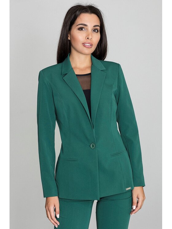 FIGL FIGLFIGL Giacca da abito M562 Verde Regular Fit
