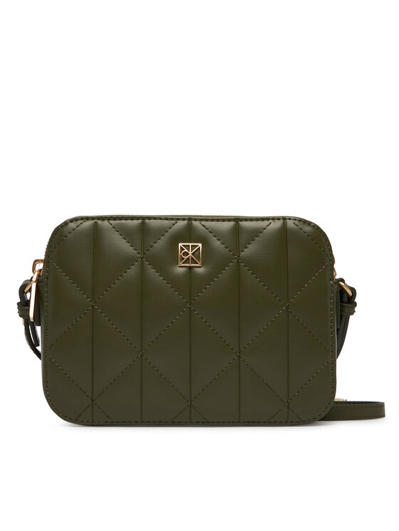Calvin Klein Calvin Klein Geantă Quilted Double Zip Camera Bag LV04F3328G Bej