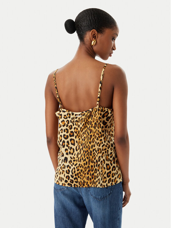 LOLA CASADEMUNT LOLA CASADEMUNT Top LS2615011 Rjava Regular Fit