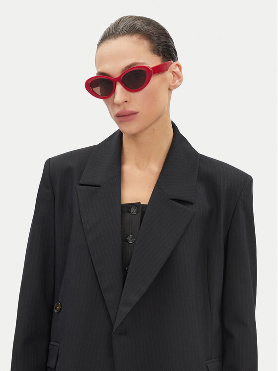 JENNY JENNY Okulary przeciwsłoneczne 4WF-014-SS25 Czerwony