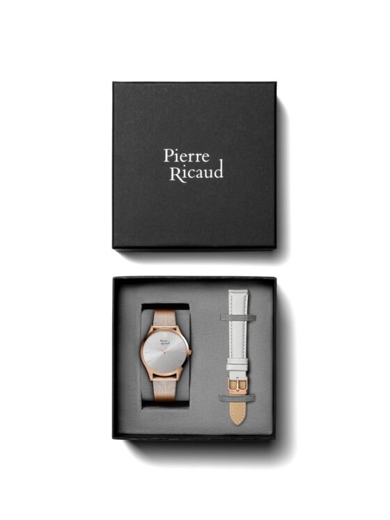 Pierre Ricaud Pierre Ricaud Zegarek P22033.97R7Q-SET Złoty