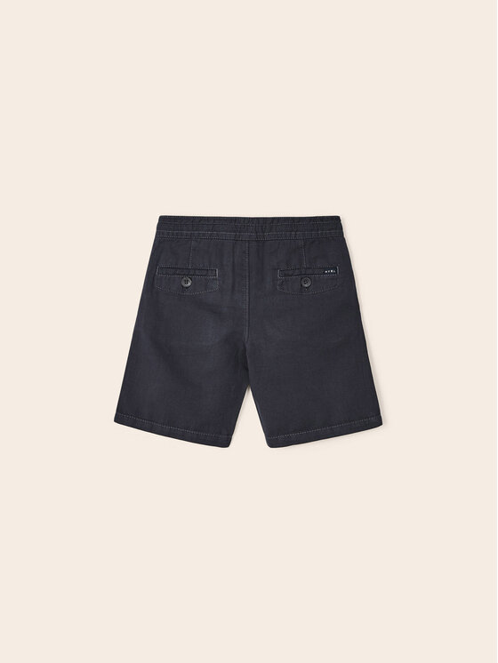 Mayoral Mayoral Шорти от плат 3221 Черен Regular Fit