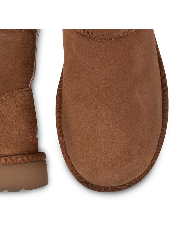 Ugg Ugg Stivali da neve W Classic Mini II Graphic Logo 1110083 Marrone