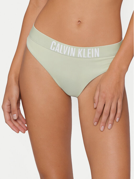 Calvin Klein Swimwear Calvin Klein Swimwear Bikini partea de jos LV00Q61221 Verde