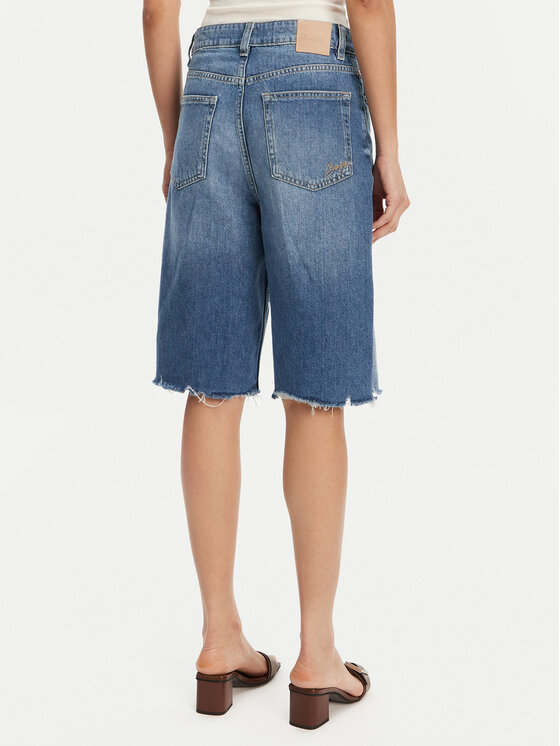 BOSS BOSS Szorty jeansowe 50534213 Niebieski Relaxed Fit