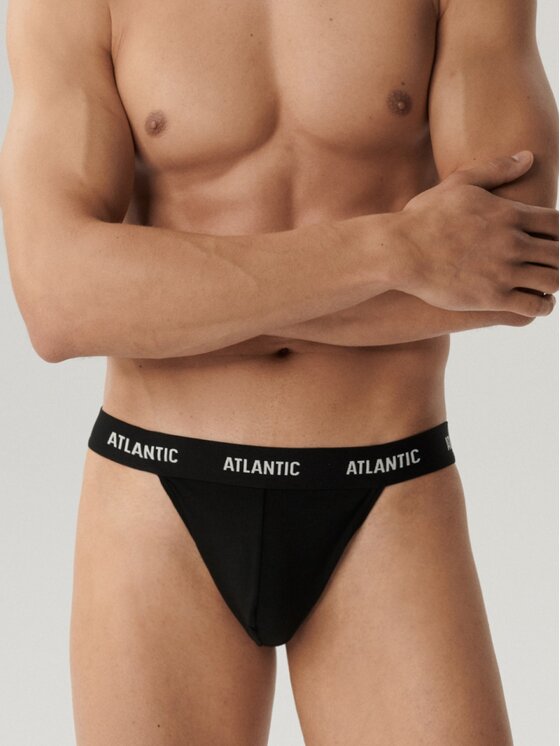 Atlantic Atlantic Slipy stringi Czarny