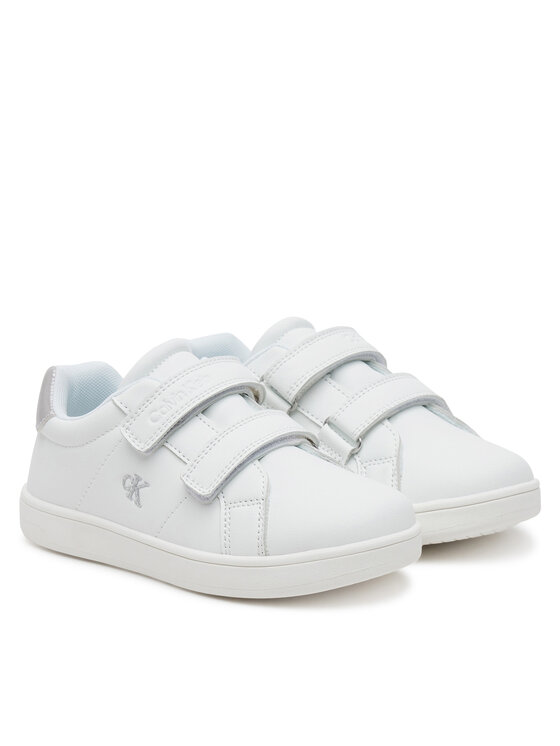 Calvin Klein Jeans Calvin Klein Jeans Tenisice Low Cut Velcro Sneaker V1A9-82007-1355 S Bijela