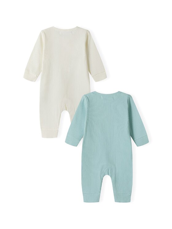 minoti minoti Komplet romperów 17BABY 26 Biały Regular Fit