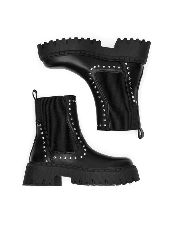 DeeZee DeeZee Polokozačky HY25365-14 Černá