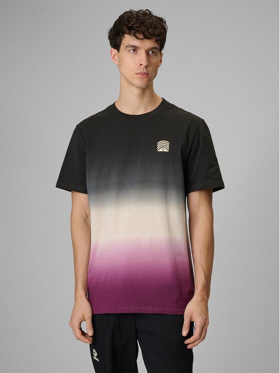 4F 4F T-shirt 4FRSS26TTSHM3815-20A Nero Relaxed Fit