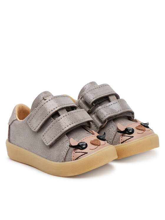 Mrugała Mrugała Sneakersy Maki Kitty 3180/5-84 Srebrny