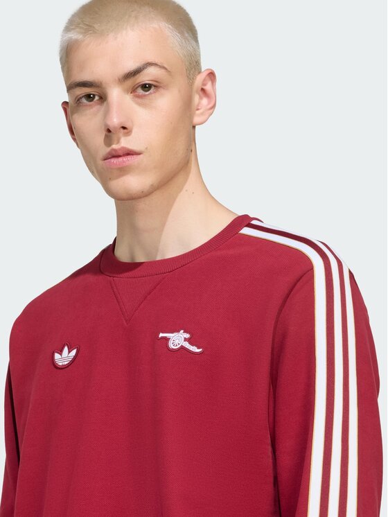 adidas adidas Bluza Arsenal Terrace Icons Czerwony Regular Fit