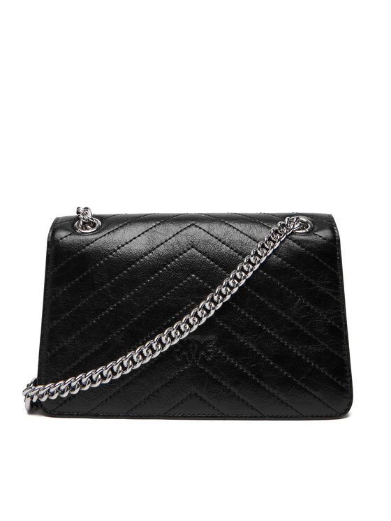 PINKO PINKO Handtasche Love One Light Mini Al 25-26 PLTT 106173 A2JC Schwarz