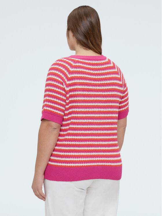 Fiorella Rubino Fiorella Rubino Kardigan M119L008393N0S9 Różowy Boxy Fit