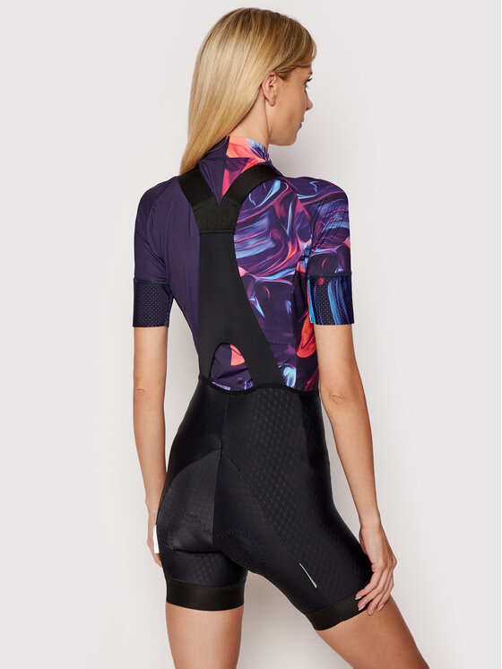 Quest Quest Velo šorti Zyg Zag Melns Firm Fit