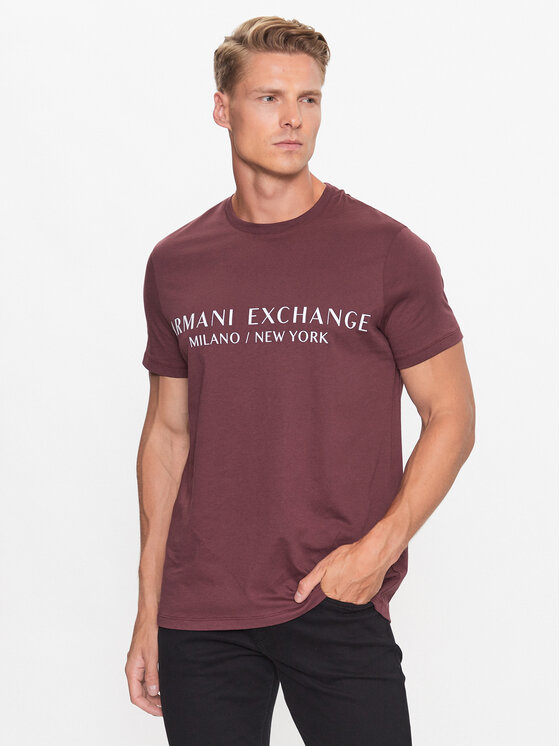 T shirt armani clearance rouge