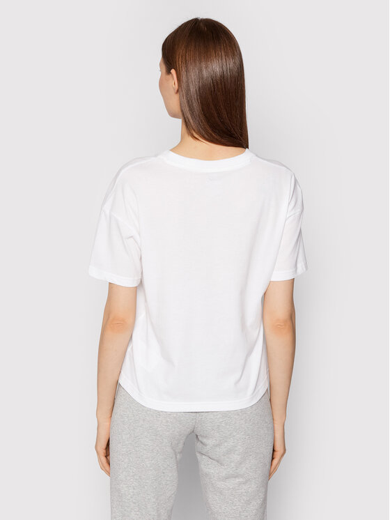 New Balance New Balance T-Shirt WT03805 Biały Relaxed Fit