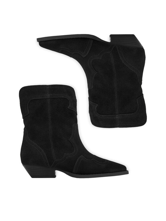 Badura Badura Botki C-MEI-TS6358-01 Czarny