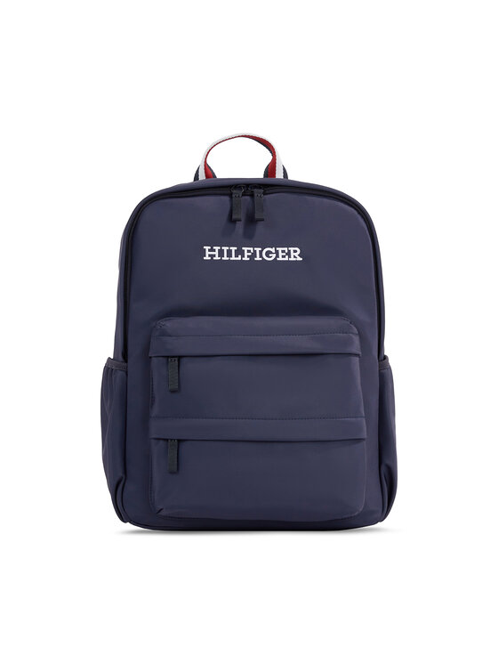 Tommy Hilfiger Nahrbtnik Corporate Hilfiger Backpack Plus AU0AU01722 Mornarsko modra