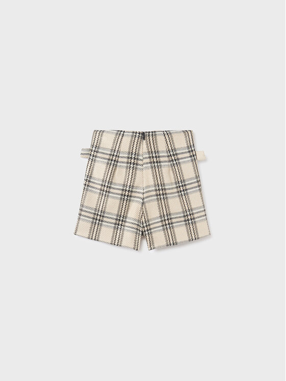 Abel & Lula Abel & Lula Шорти от плат 5.761 Екрю Regular Fit