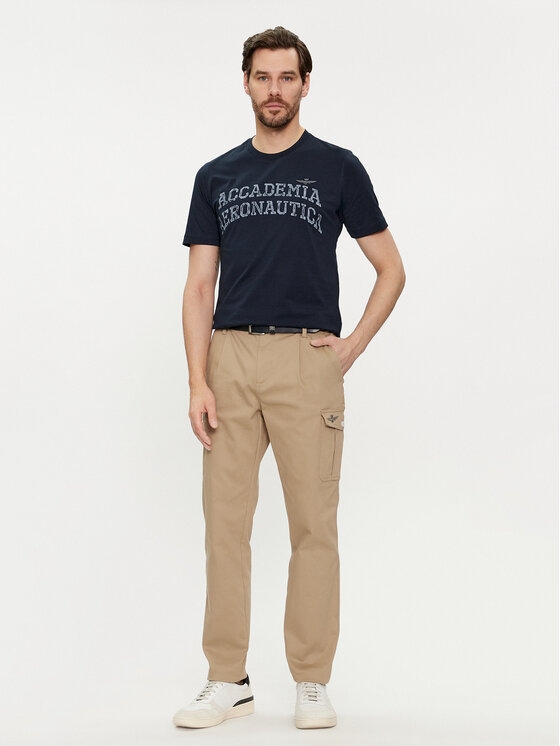 Aeronautica Militare Aeronautica Militare T-shirt 241TS2203J629 Tamnoplava Regular Fit