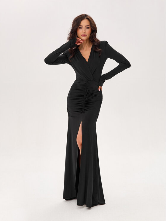 Roco Fashion Roco Fashion Abito da sera Ariella Nero Slim Fit