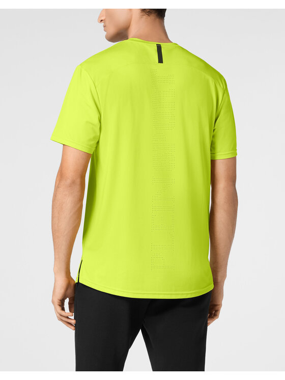 Plein Sport Plein Sport T-Shirt 22969 Żółty Regular Fit