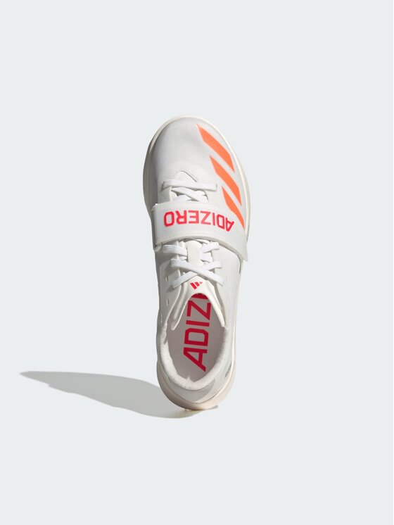 adidas adidas Kolce do biegania Adizero TJ/PV Track and Field Biały
