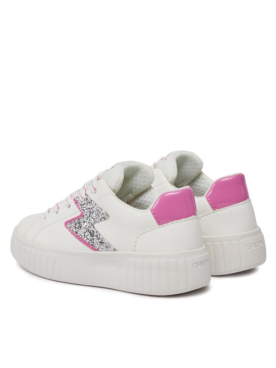 Zapatillas Geox J Mikiroshi Girl A Para Niñas – Estilo Urbano Con Detalles Brillantes