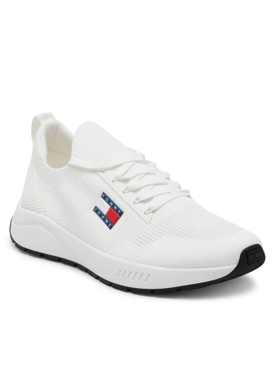 Tommy Jeans Tommy Jeans Tenisice Runner Kntitted EM0EM01555 Bijela
