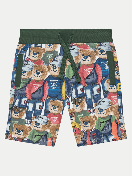 Guess Guess Stoffshorts N5RD02 KA6R4 Bunt Regular Fit
