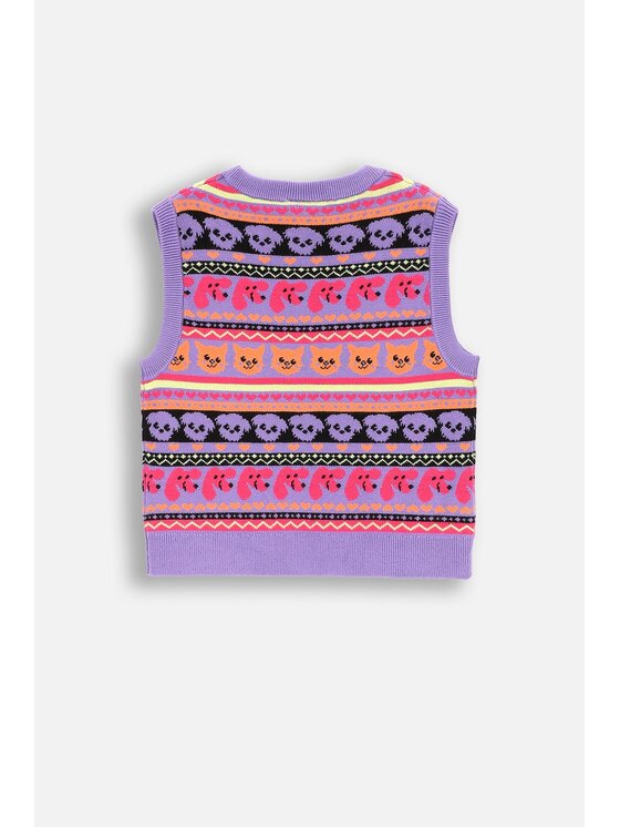 Coccodrillo Coccodrillo Sweter ZC4172801AGK-022 Kolorowy Regular Fit