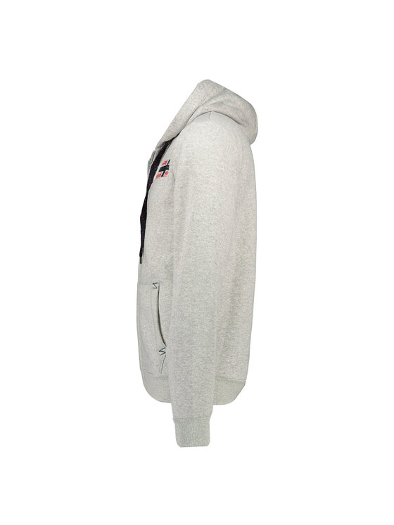 Geographical Norway Geographical Norway Bluza WT1880H/GN-BLENDED GREY Szary Reglan Fit