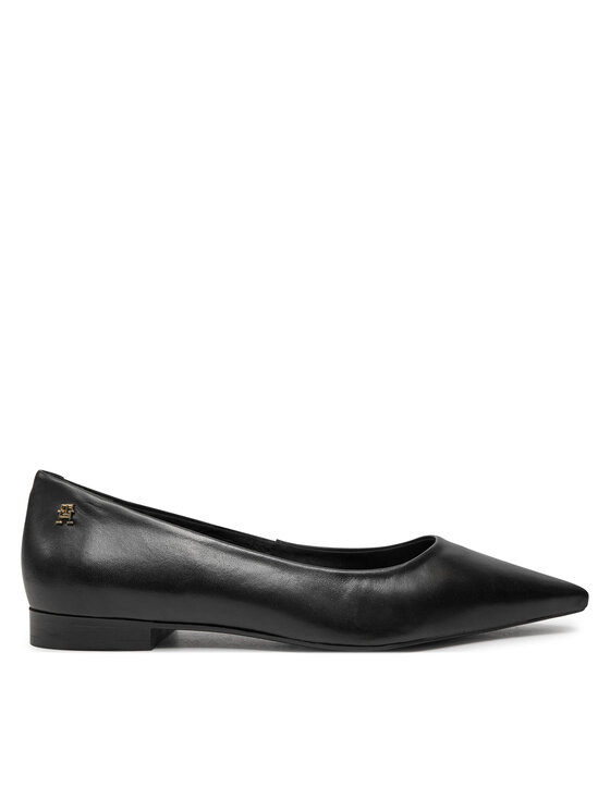 Tommy Hilfiger Tommy Hilfiger Balerinos Th Pointy Ballerina FW0FW08291 Juoda