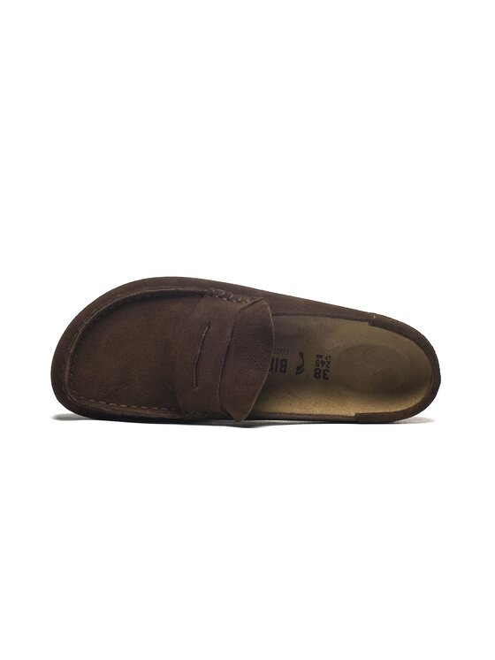 Birkenstock Birkenstock Półbuty Naples Wrapped Suede Leathe Brązowy