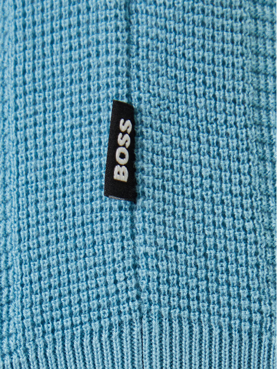 BOSS BOSS Polo majica H-Iannotti 50543148 Modra Regular Fit